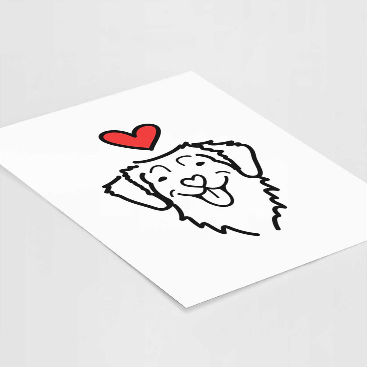 Love Always Nova Scotia Duck Tolling Retriever Art Print