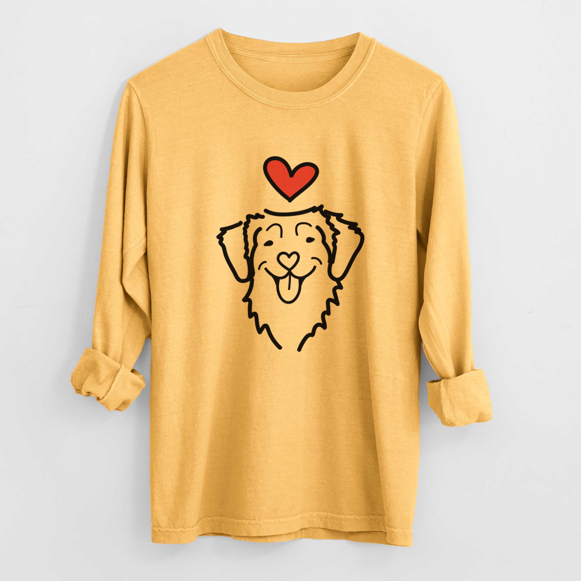 Love Always Nova Scotia Duck Tolling Retriever - Heavyweight 100% Cotton Long Sleeve