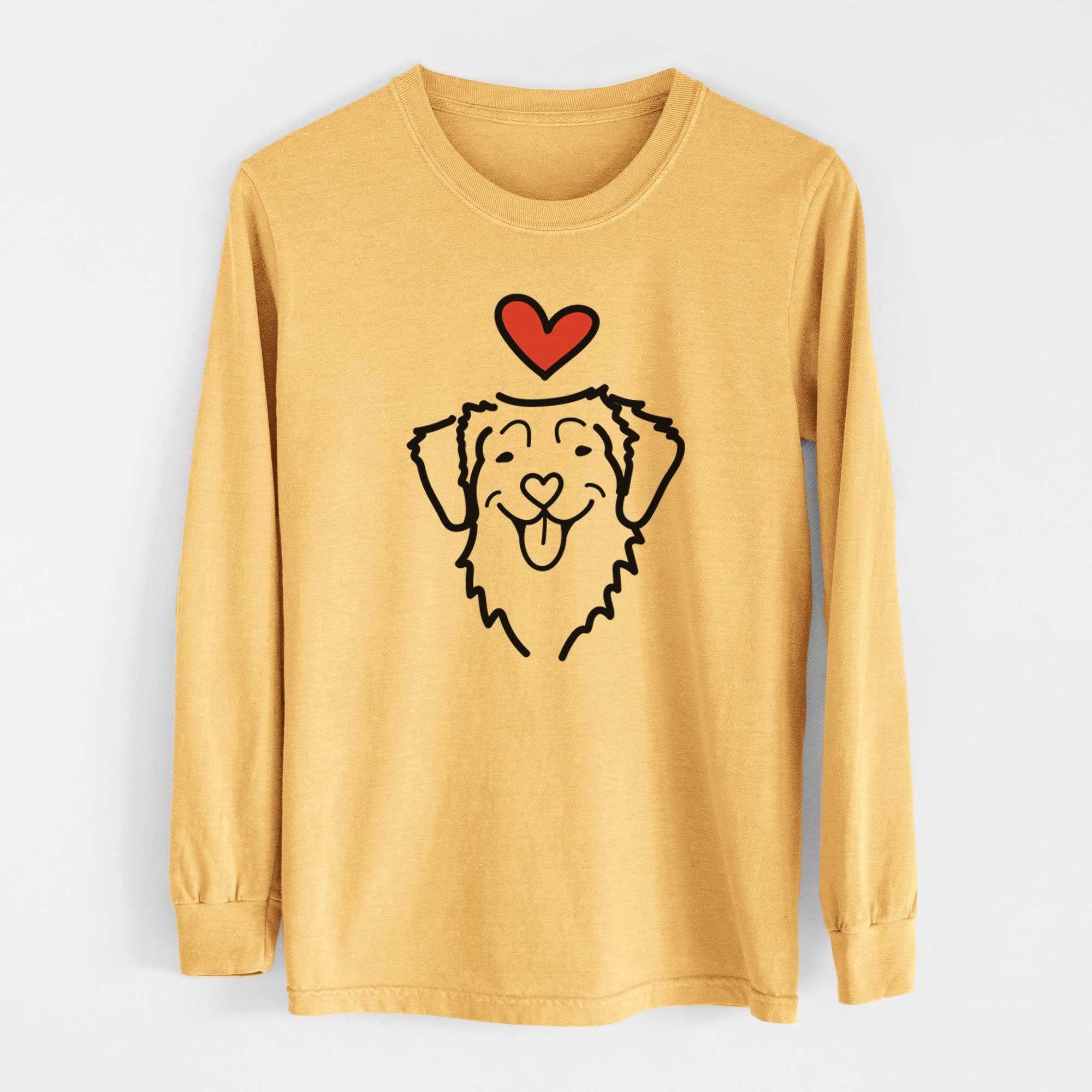 Love Always Nova Scotia Duck Tolling Retriever - Heavyweight 100% Cotton Long Sleeve