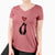 Love Always Tuxedo Cat - Oliver - Women's V-neck Shirt