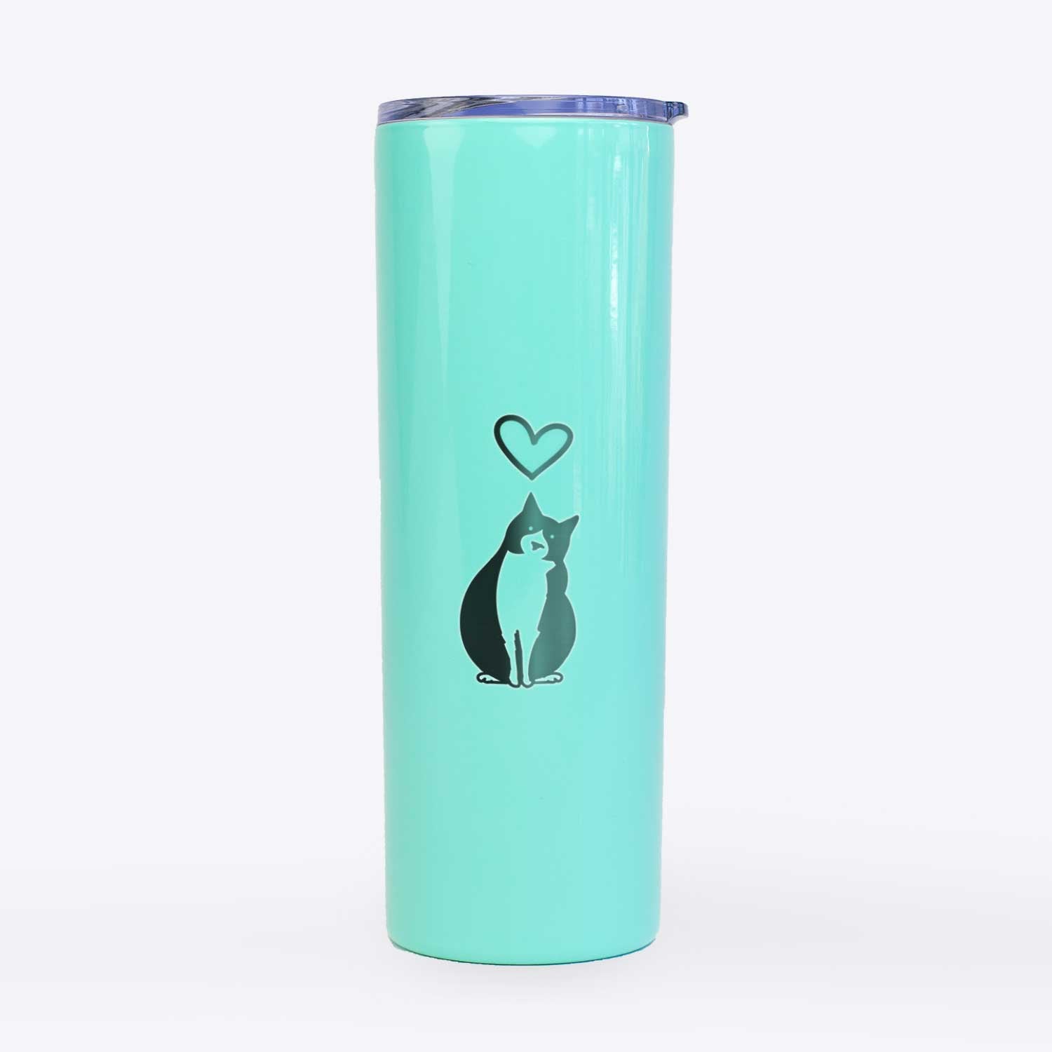 Love Always Tuxedo Cat - Oliver - 20oz Skinny Tumbler