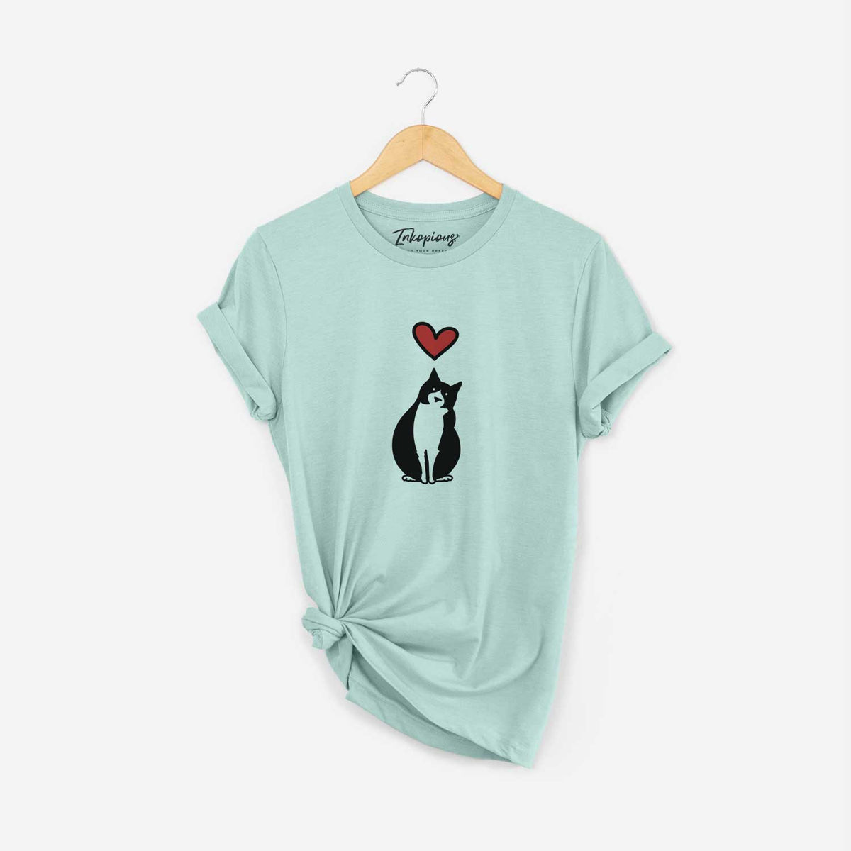 Love Always Tuxedo Cat - Oliver - Unisex Crewneck