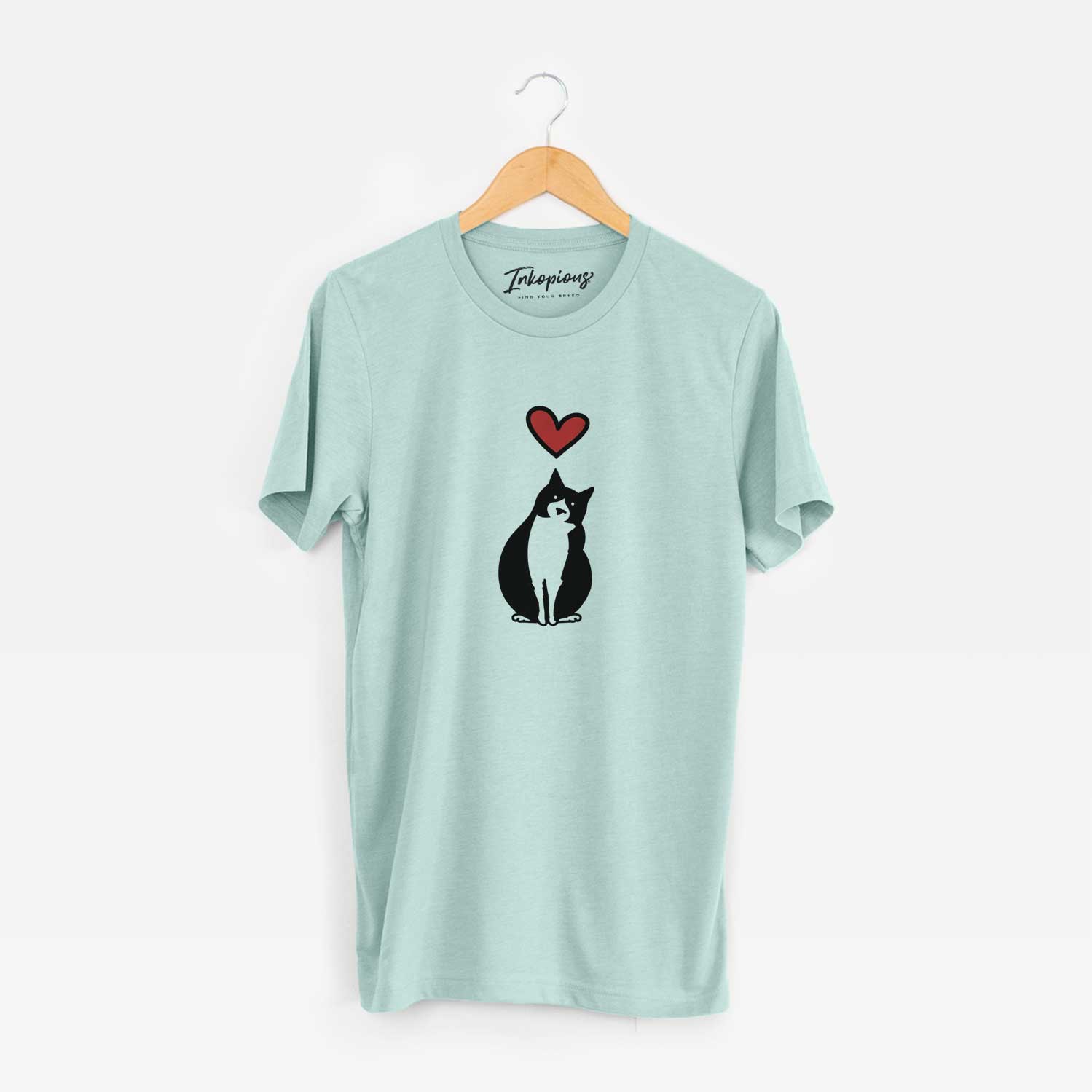 Love Always Tuxedo Cat - Oliver - Unisex Crewneck