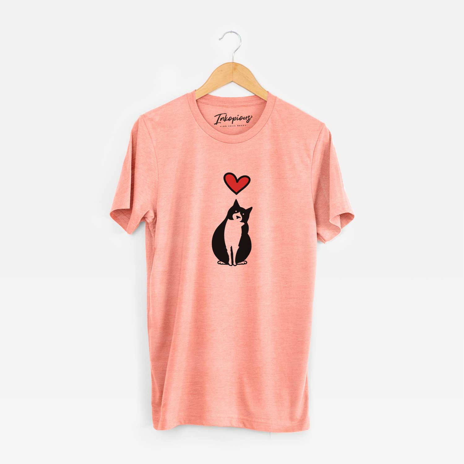 Love Always Tuxedo Cat - Oliver - Unisex Crewneck