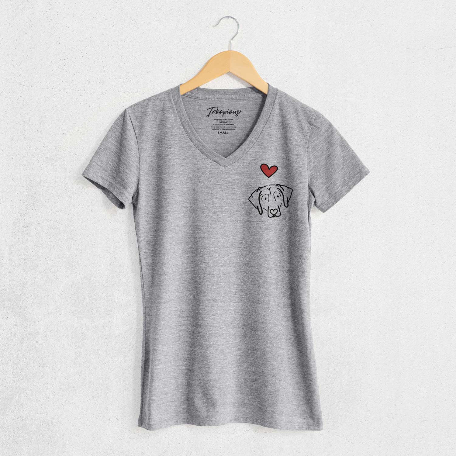 Love Always Beagle - Aly - Women's V-neck Shirt