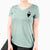 Love Always Black Cat - Bella - Women's V-neck Shirt