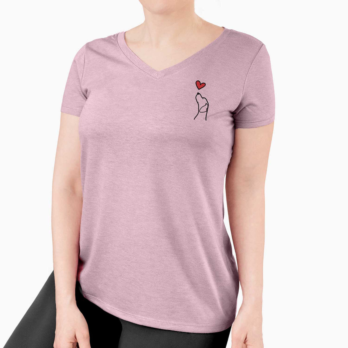 Love Always English Pointer Profile - Women's V-neck Shirt