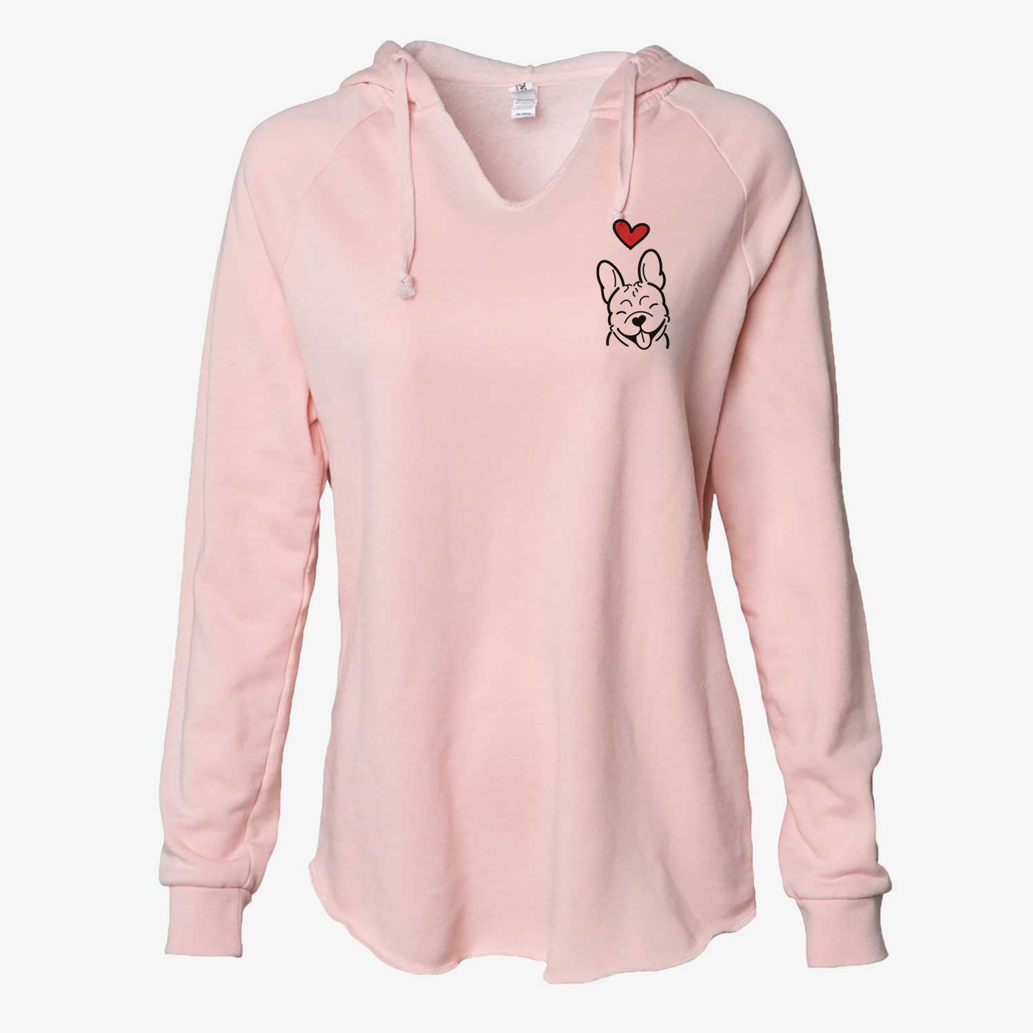 Love Always French Bulldog - Cali Wave Hooded Sweatshirt