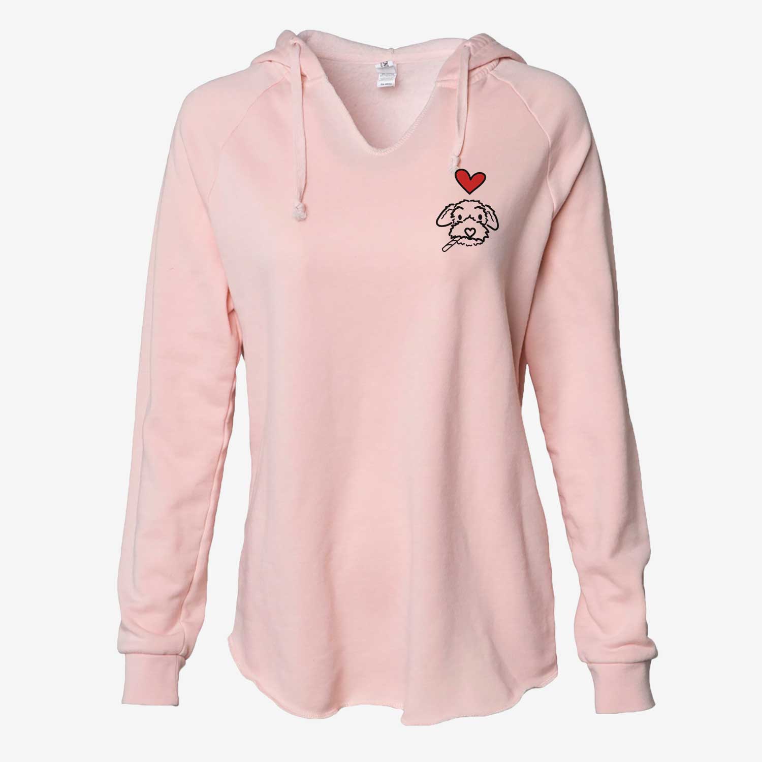 Love Always Poodle Mix - Gomer - Cali Wave Hooded Sweatshirt