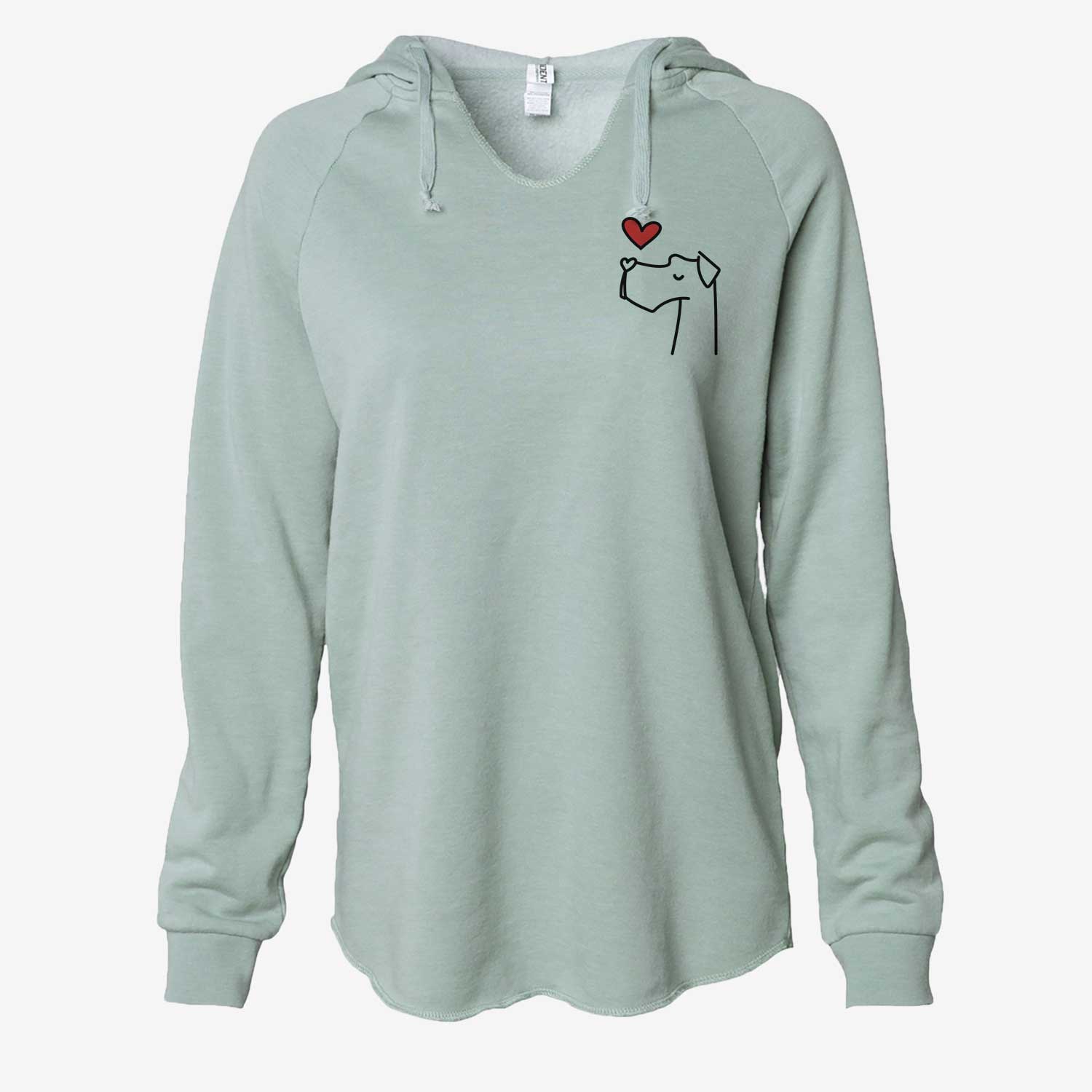 Love Always Great Dane - Cali Wave Hooded Sweatshirt