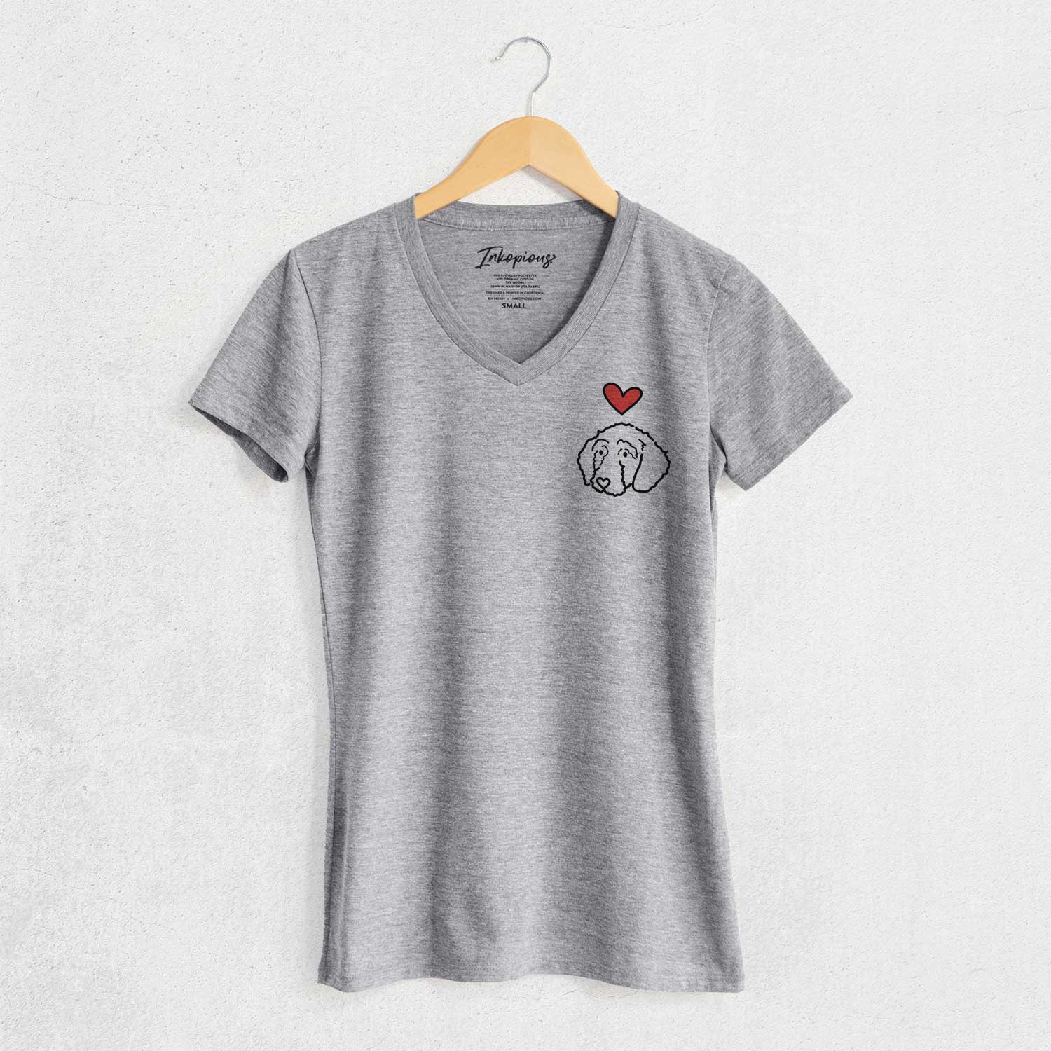 Love Always Goldendoodle - Hanna - Women's V-neck Shirt