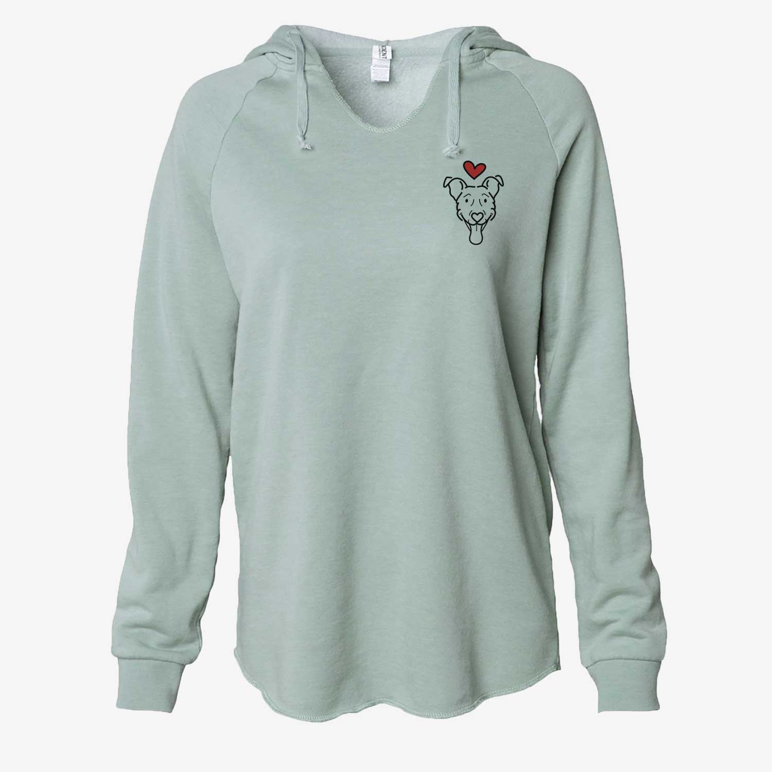 Love Always Vizsla Mix - Tegan - Cali Wave Hooded Sweatshirt