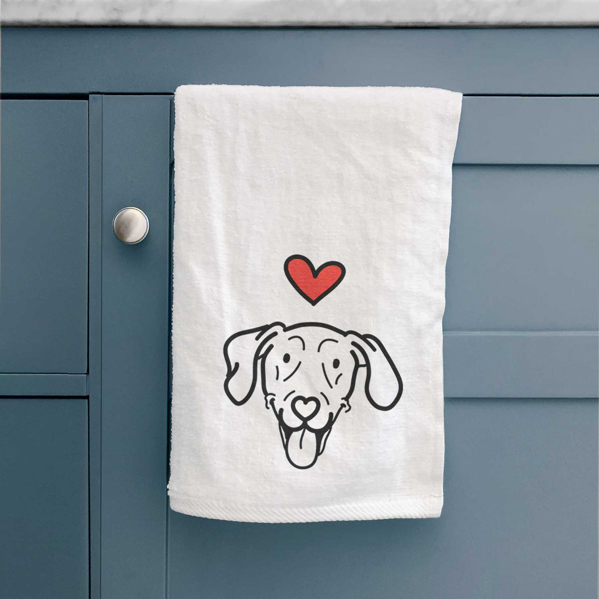 Love Always Weimaraner - Paco Lobo - Decorative Hand Towel