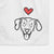 Love Always Weimaraner - Paco Lobo - Decorative Hand Towel