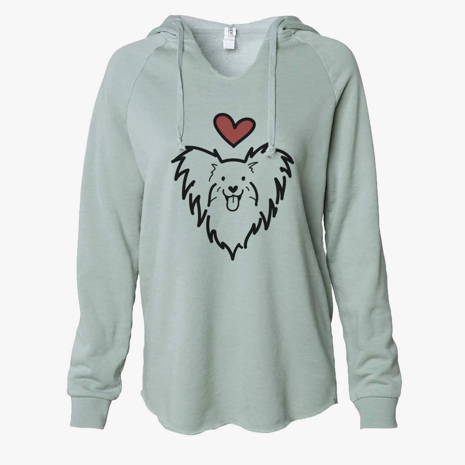 Love Always Papillon - Cali Wave Hooded Sweatshirt