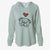 Love Always Pug - Pip - Cali Wave Hooded Sweatshirt