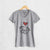 Love Always Pug - Pip - Women's V-neck Shirt