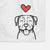 Love Always Pitbull - Decorative Hand Towel