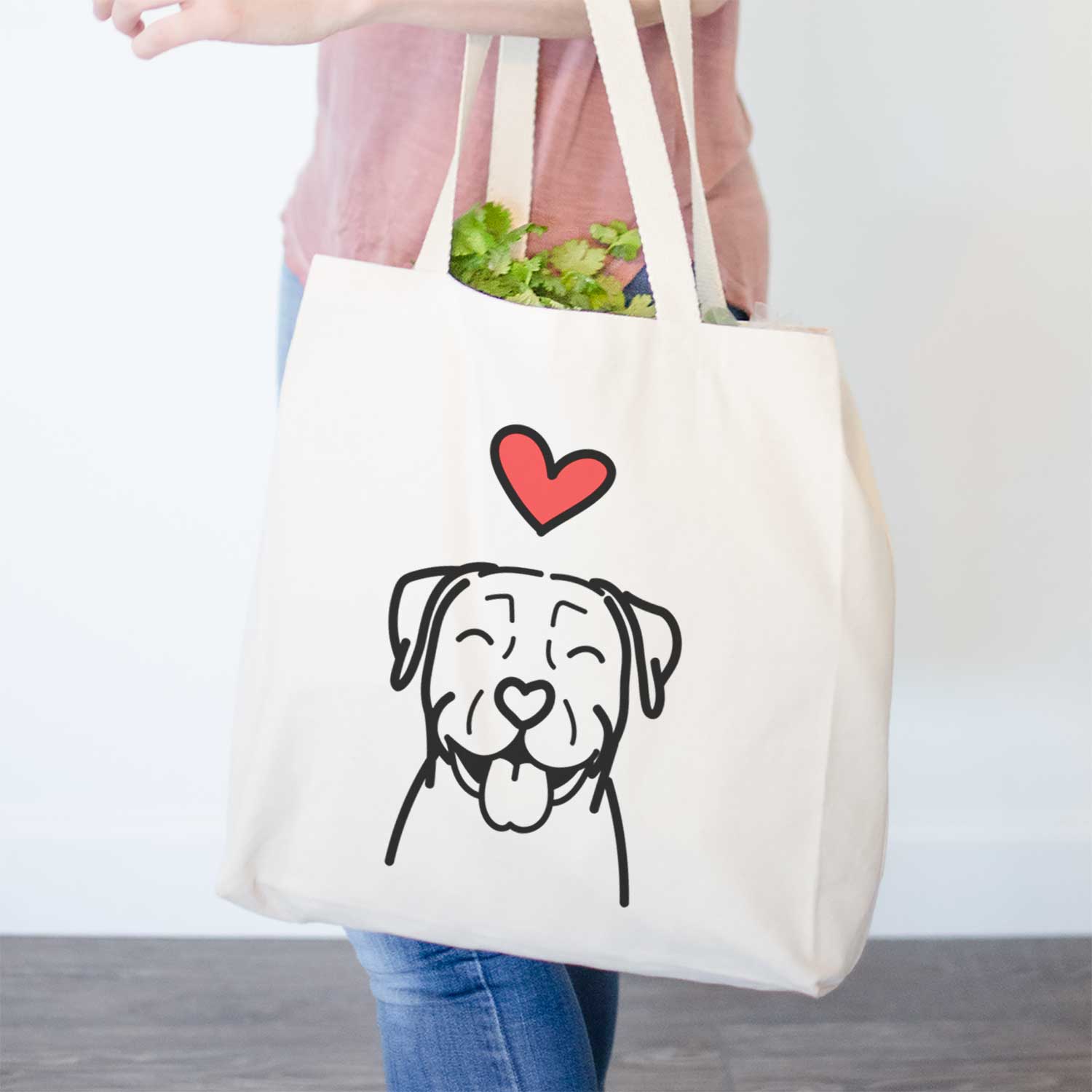 Love Always Pitbull - Tote Bag