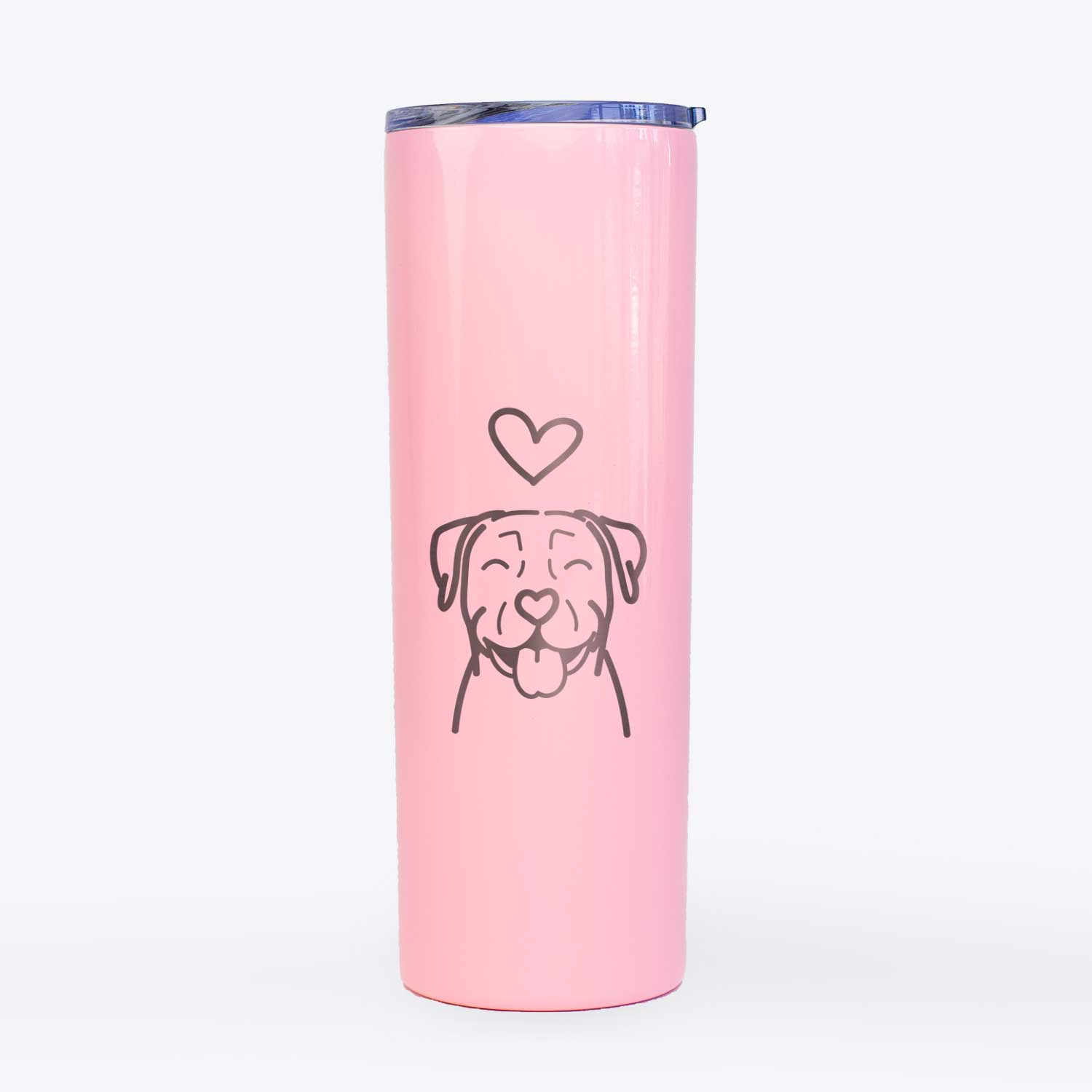 Love Always Pitbull - 20oz Skinny Tumbler