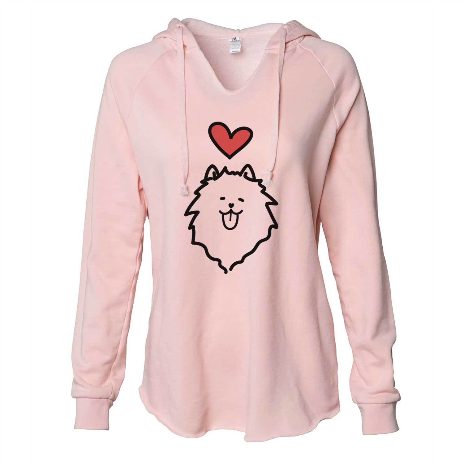 Love Always Pomeranian - Cali Wave Hooded Sweatshirt