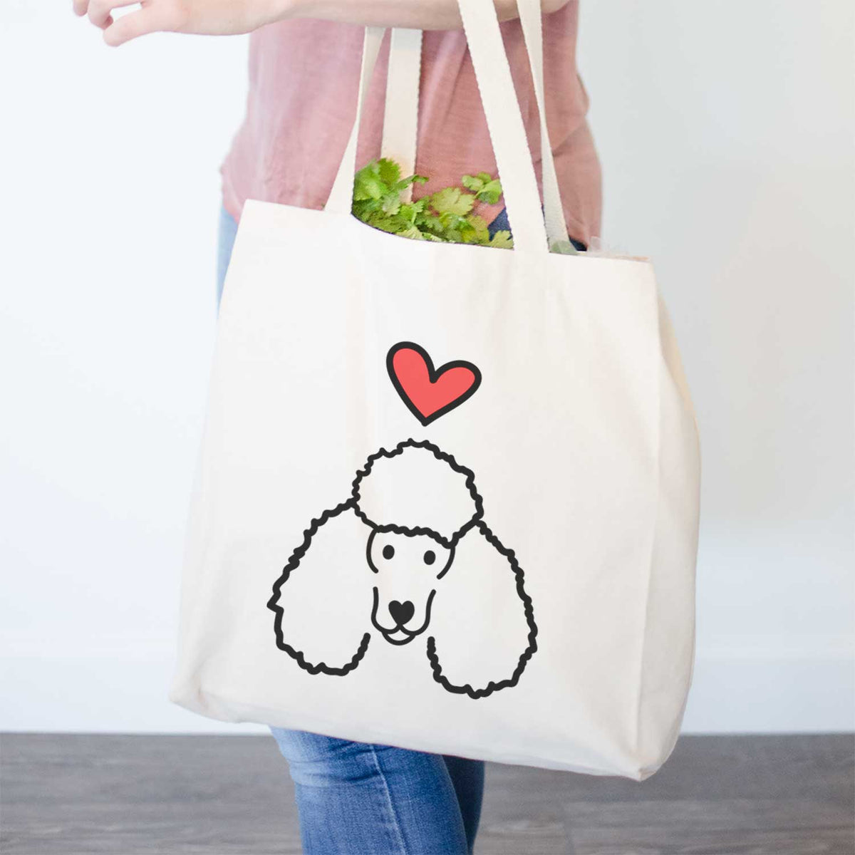 Love Always Poodle - Tote Bag