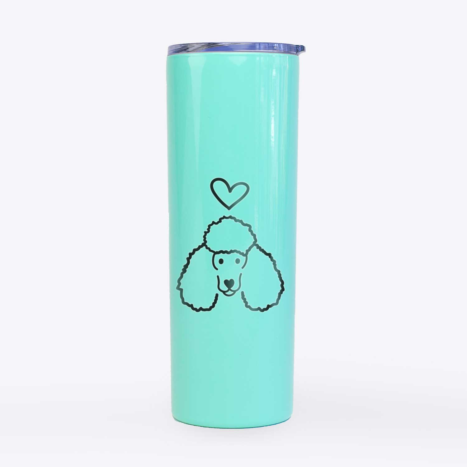 Love Always Poodle - 20oz Skinny Tumbler