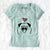 Love Always Pug - Women's V-neck Shirt