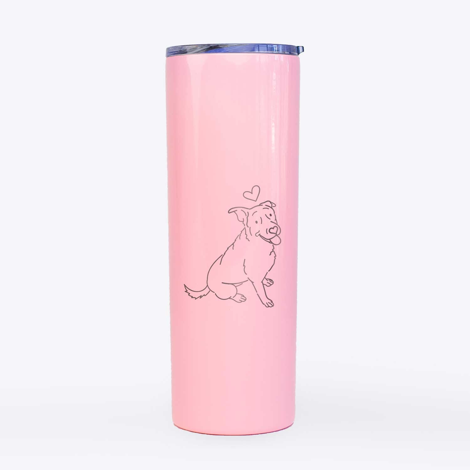 Love Always Rottweiler Mix - Rocky - 20oz Skinny Tumbler