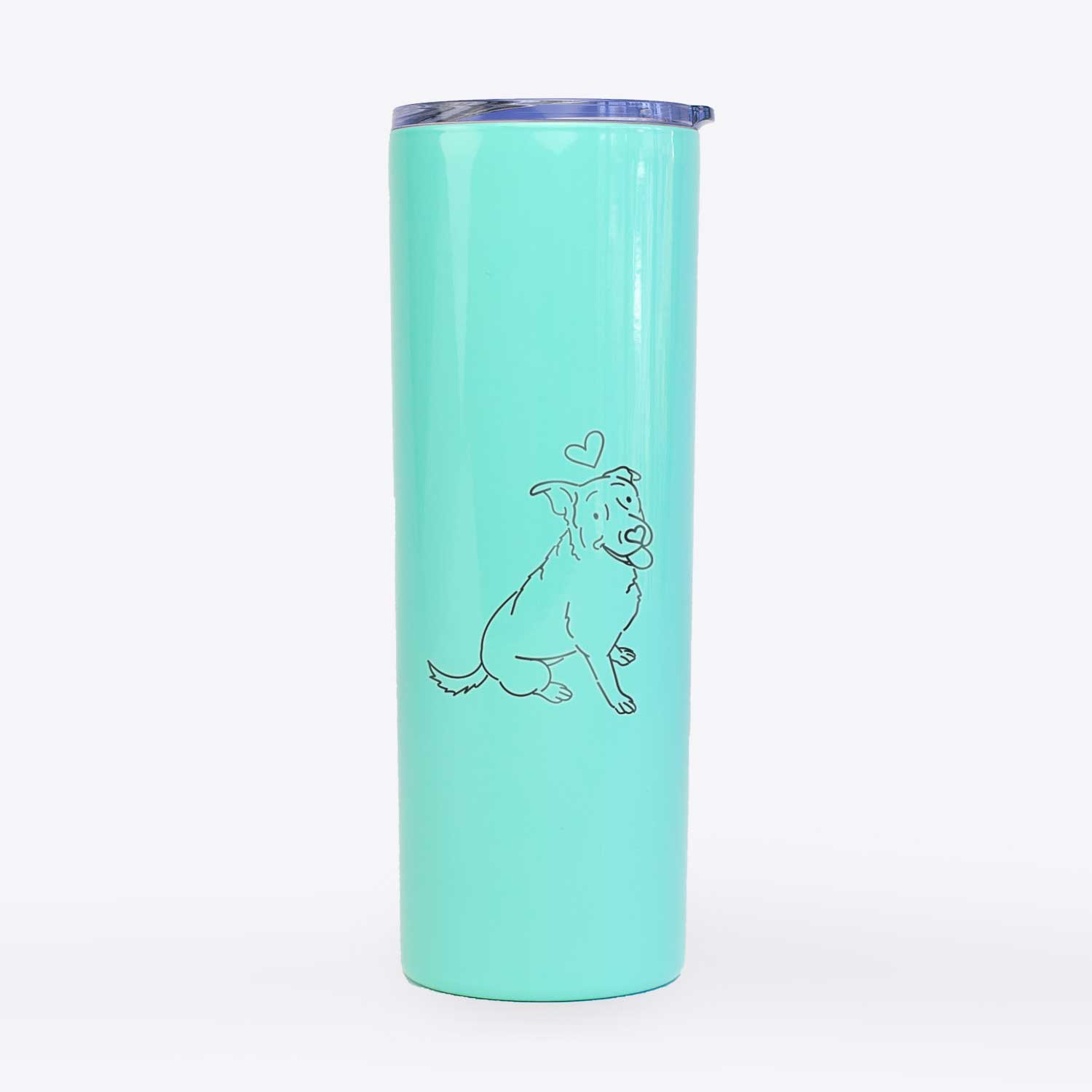 Love Always Rottweiler Mix - Rocky - 20oz Skinny Tumbler