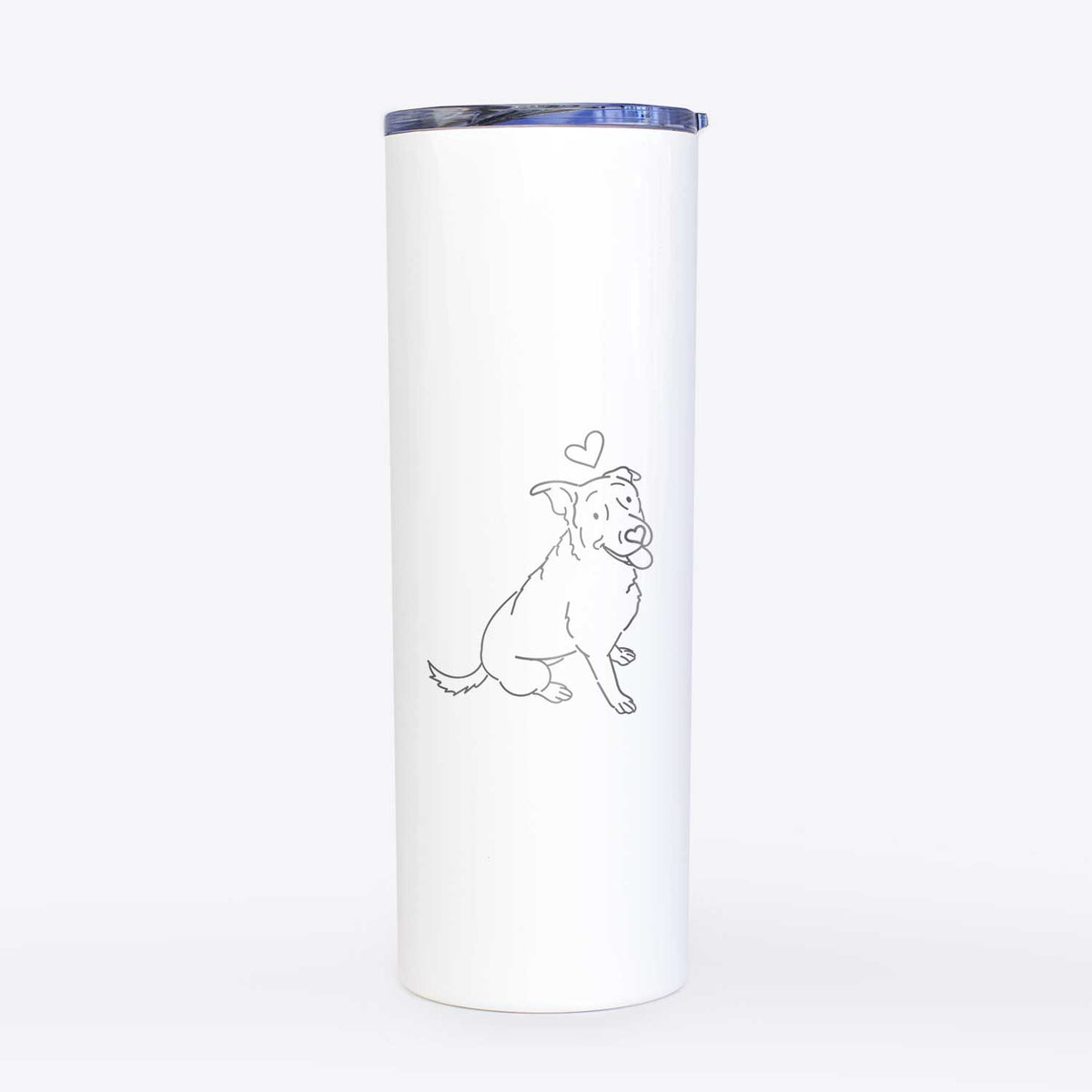 Love Always Rottweiler Mix - Rocky - 20oz Skinny Tumbler