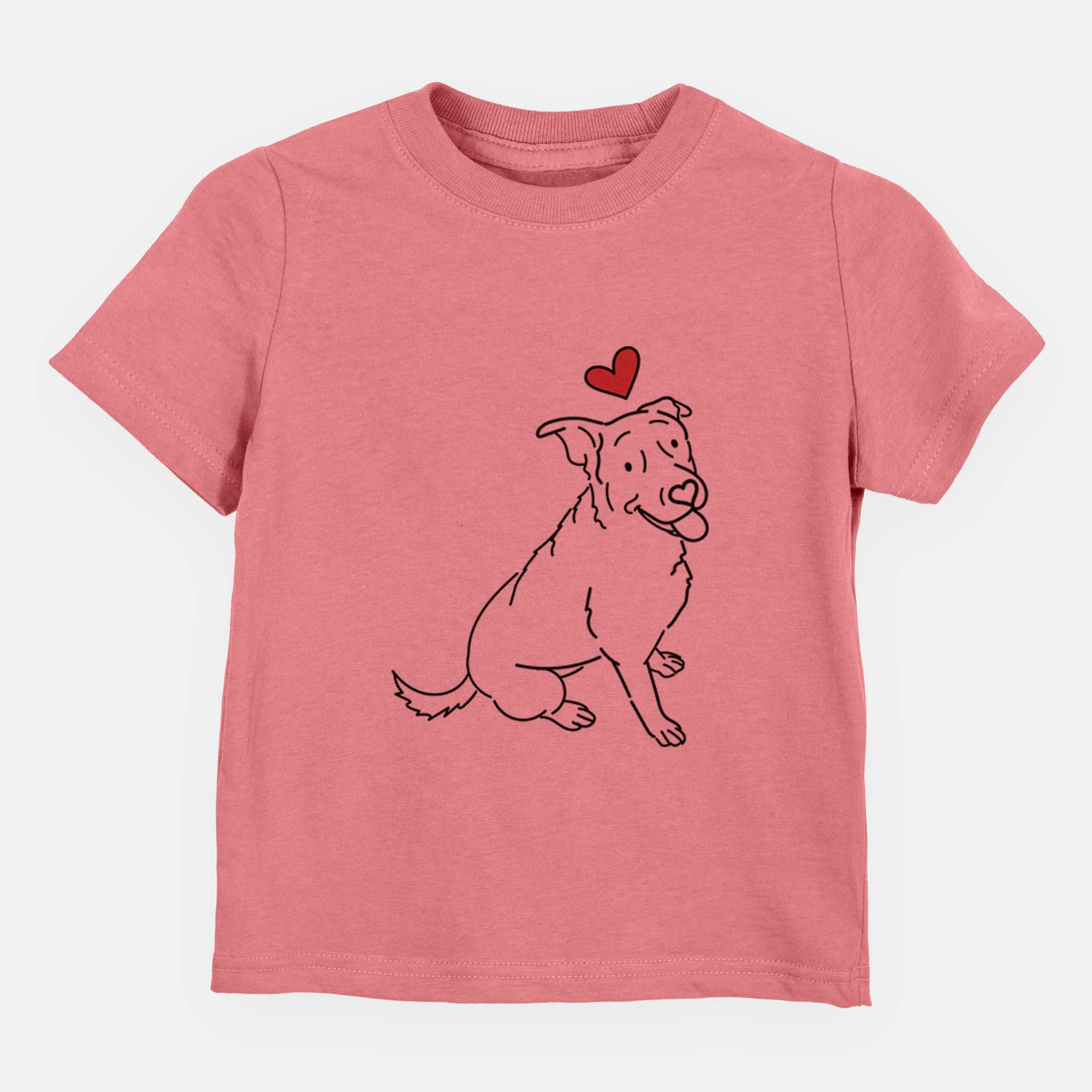 Love Always Rottweiler Mix - Rocky - Kids/Youth/Toddler Shirt