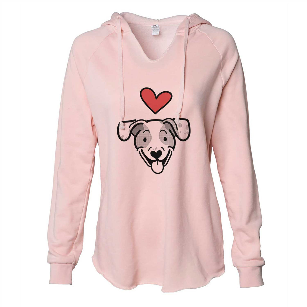 Love Always Beagle Mix - Roland - Cali Wave Hooded Sweatshirt