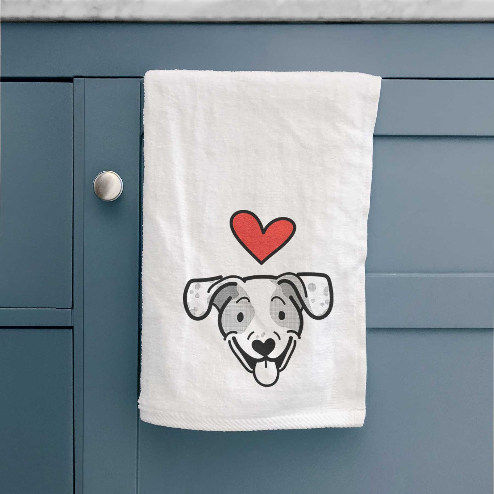 Love Always Beagle Mix - Roland - Decorative Hand Towel