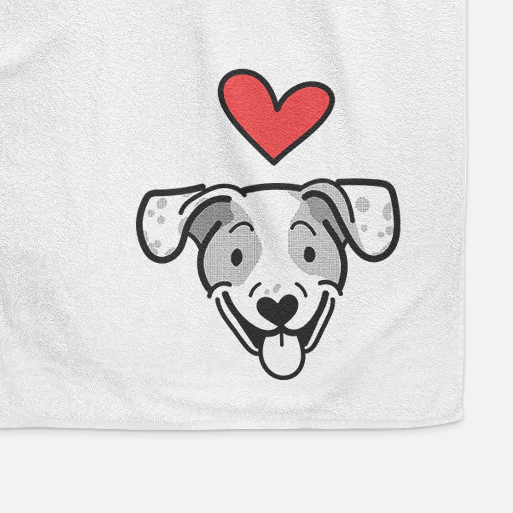 Love Always Beagle Mix - Roland - Decorative Hand Towel