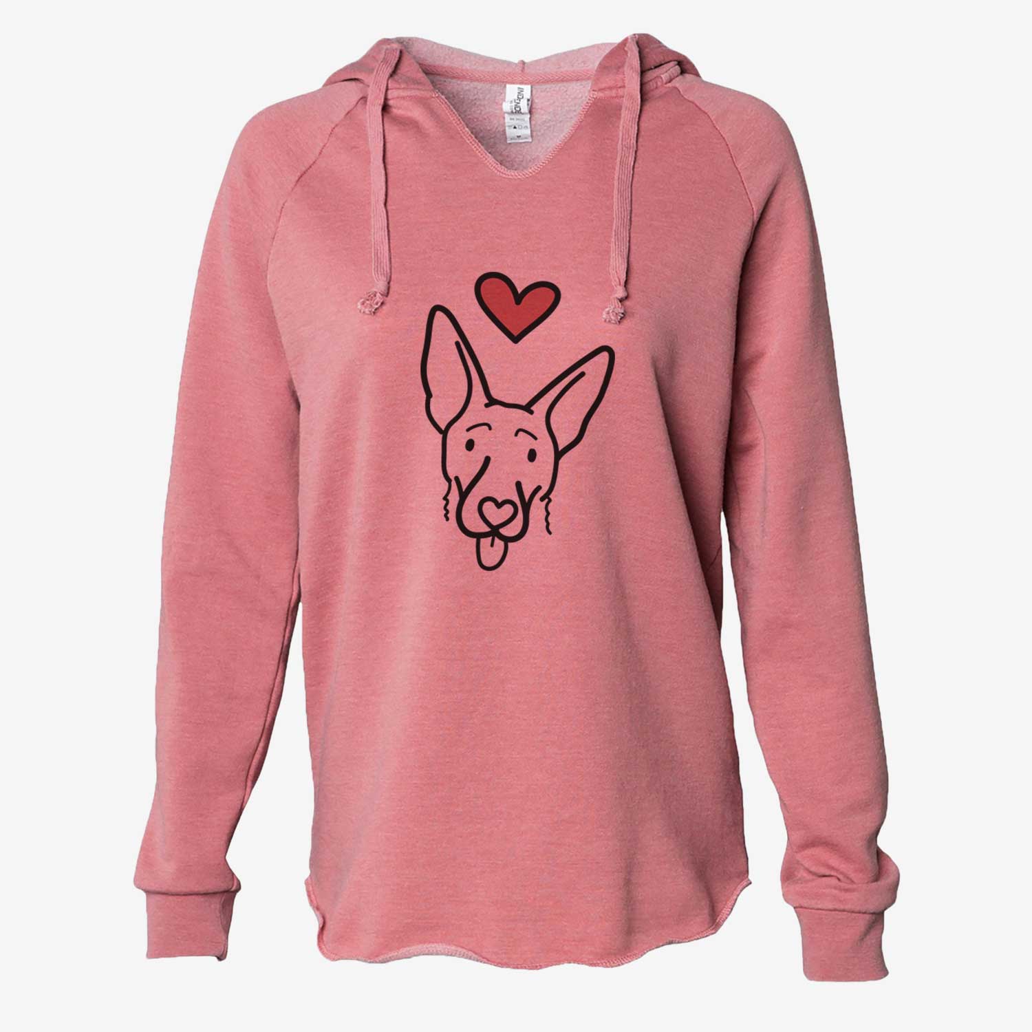 Love Always Shepherd Mix - Rosie - Cali Wave Hooded Sweatshirt