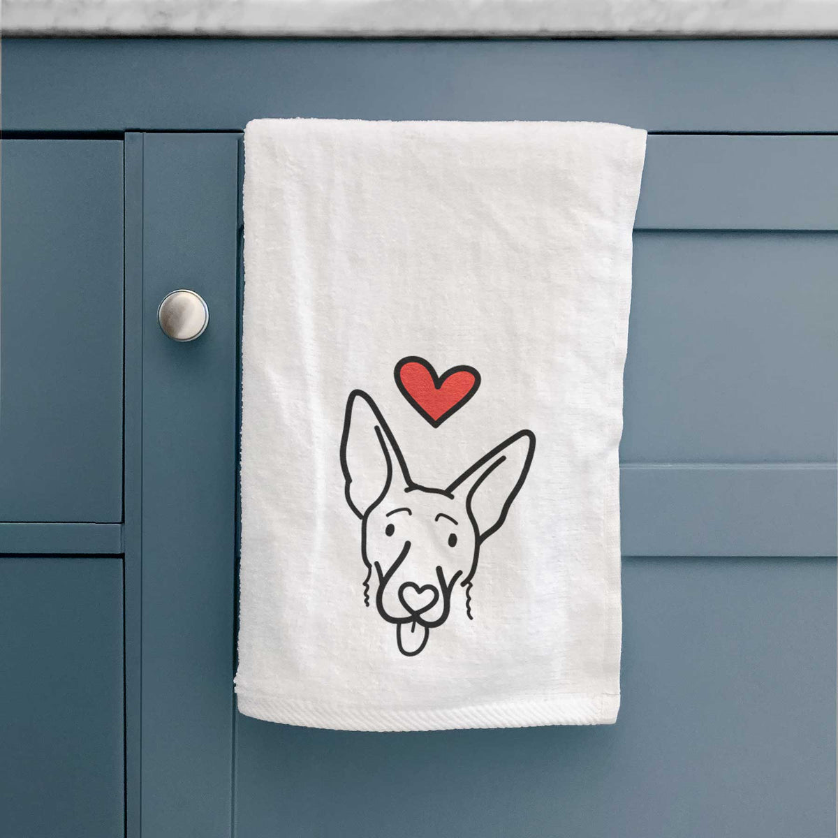 Love Always Shepherd Mix - Rosie - Decorative Hand Towel