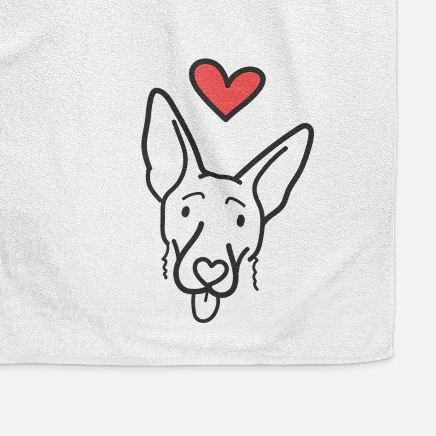 Love Always Shepherd Mix - Rosie - Decorative Hand Towel