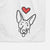 Love Always Shepherd Mix - Rosie - Decorative Hand Towel