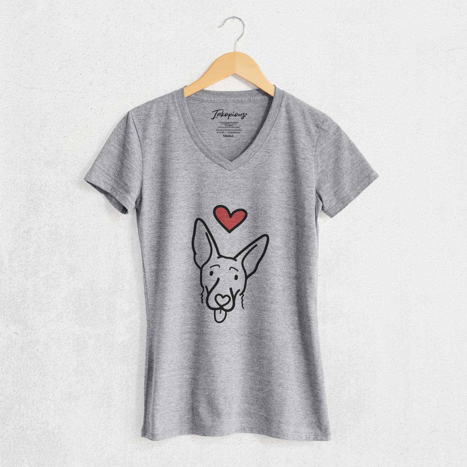 Love Always Shepherd Mix - Rosie - Women's V-neck Shirt
