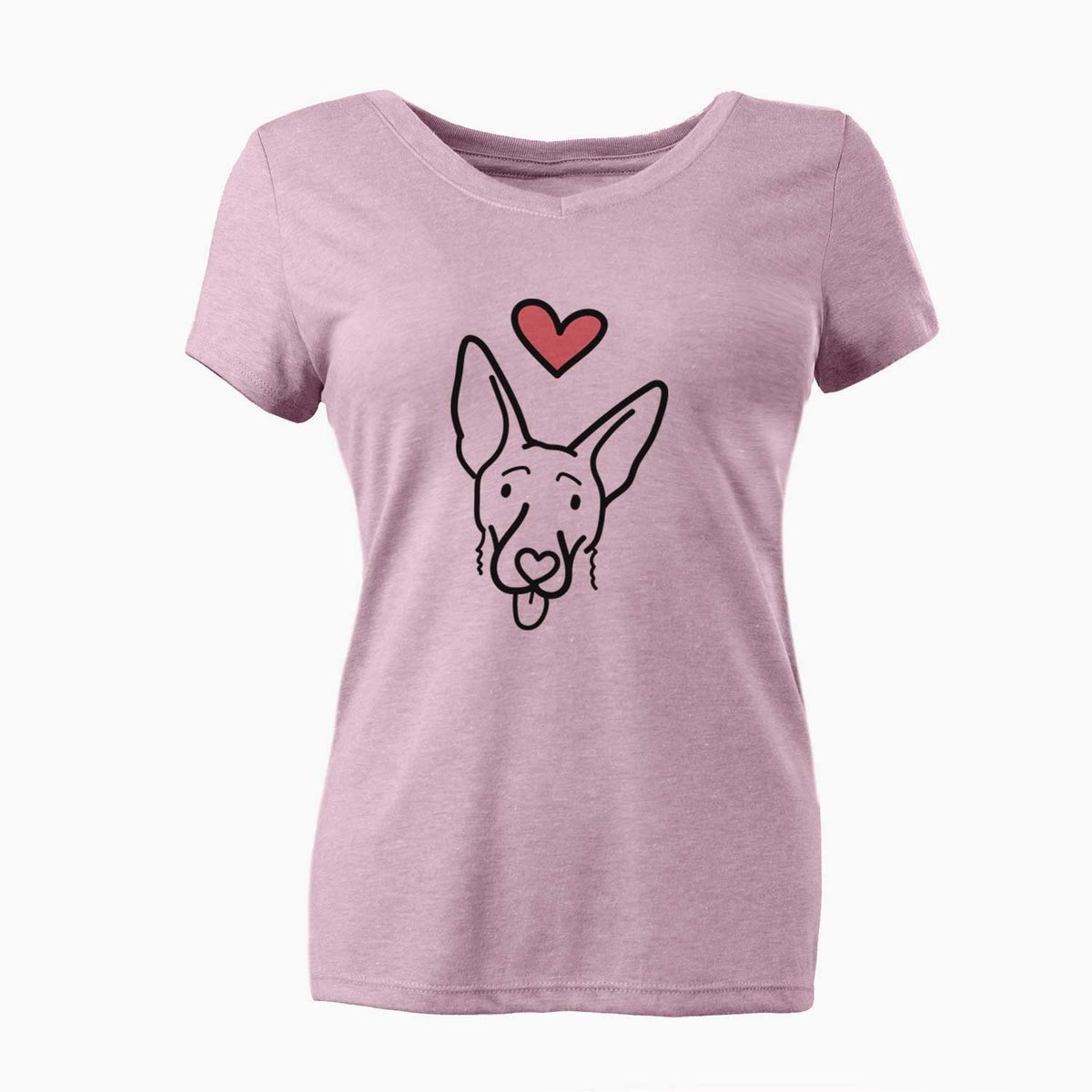 Love Always Shepherd Mix - Rosie - Women's V-neck Shirt