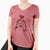 Love Always Rough Collie - Women's V-neck Shirt