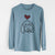 Love Always Bernedoodle - Ruby - Heavyweight 100% Cotton Long Sleeve