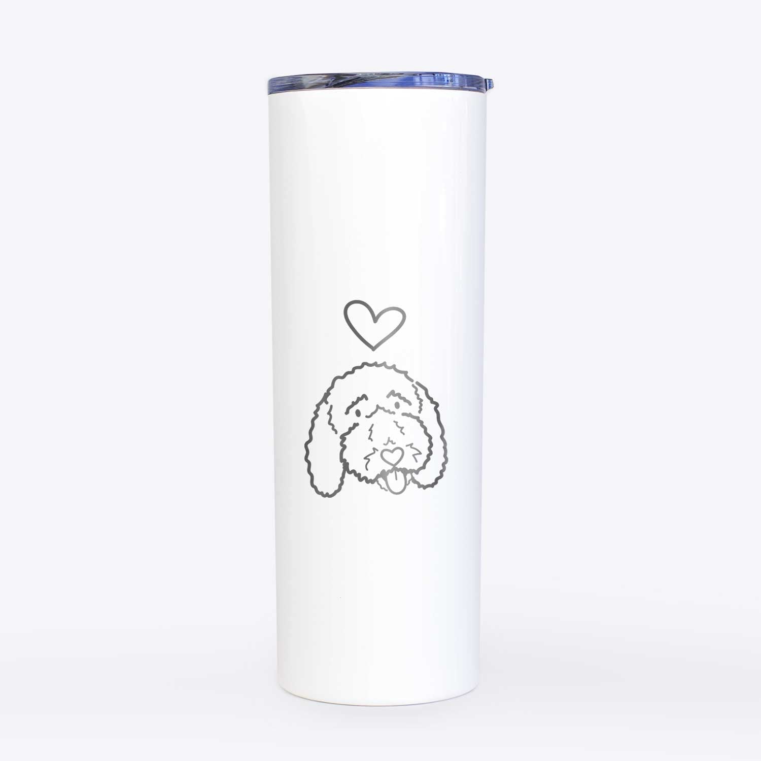 Love Always Bernedoodle - Ruby - 20oz Skinny Tumbler