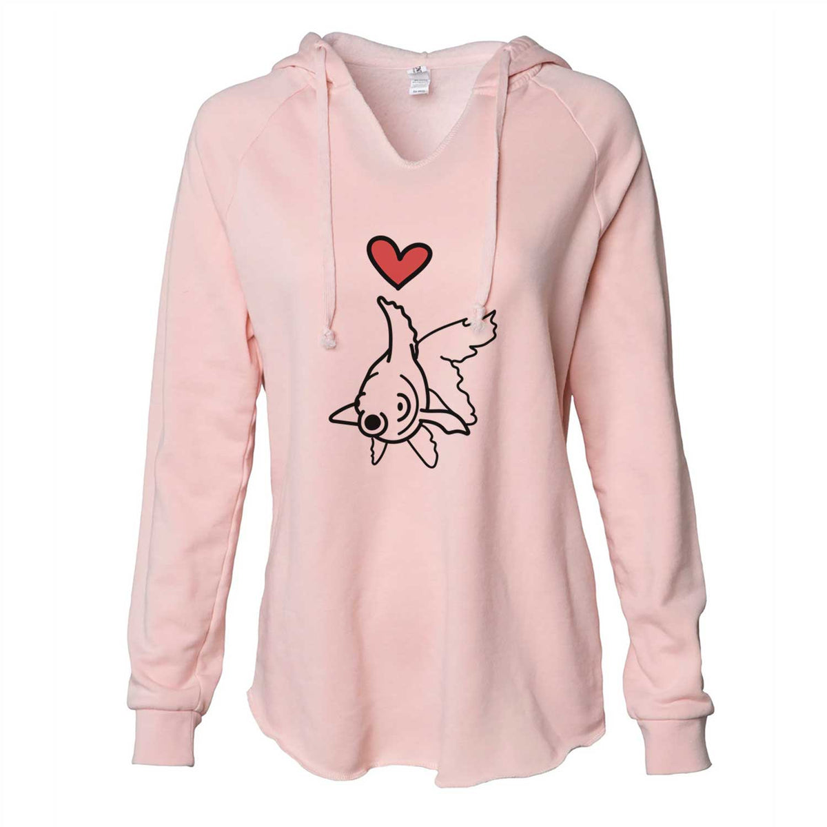 Love Always Goldfish - Ruby - Cali Wave Hooded Sweatshirt