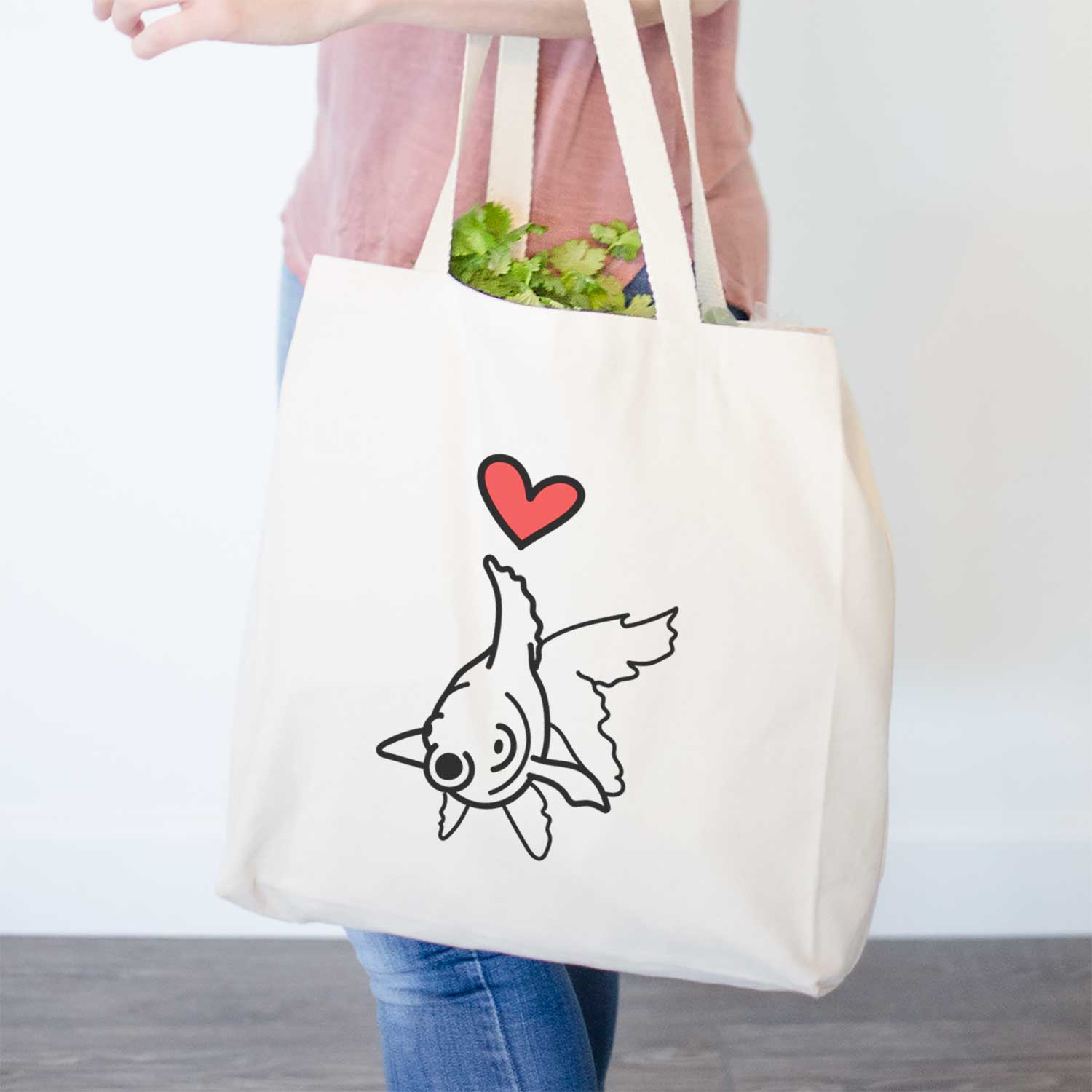 Love Always Goldfish - Ruby - Tote Bag