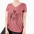 Love Always Leonberger - Sabre - Women's V-neck Shirt