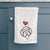 Love Always Portguese Water Dog - Sam - Decorative Hand Towel