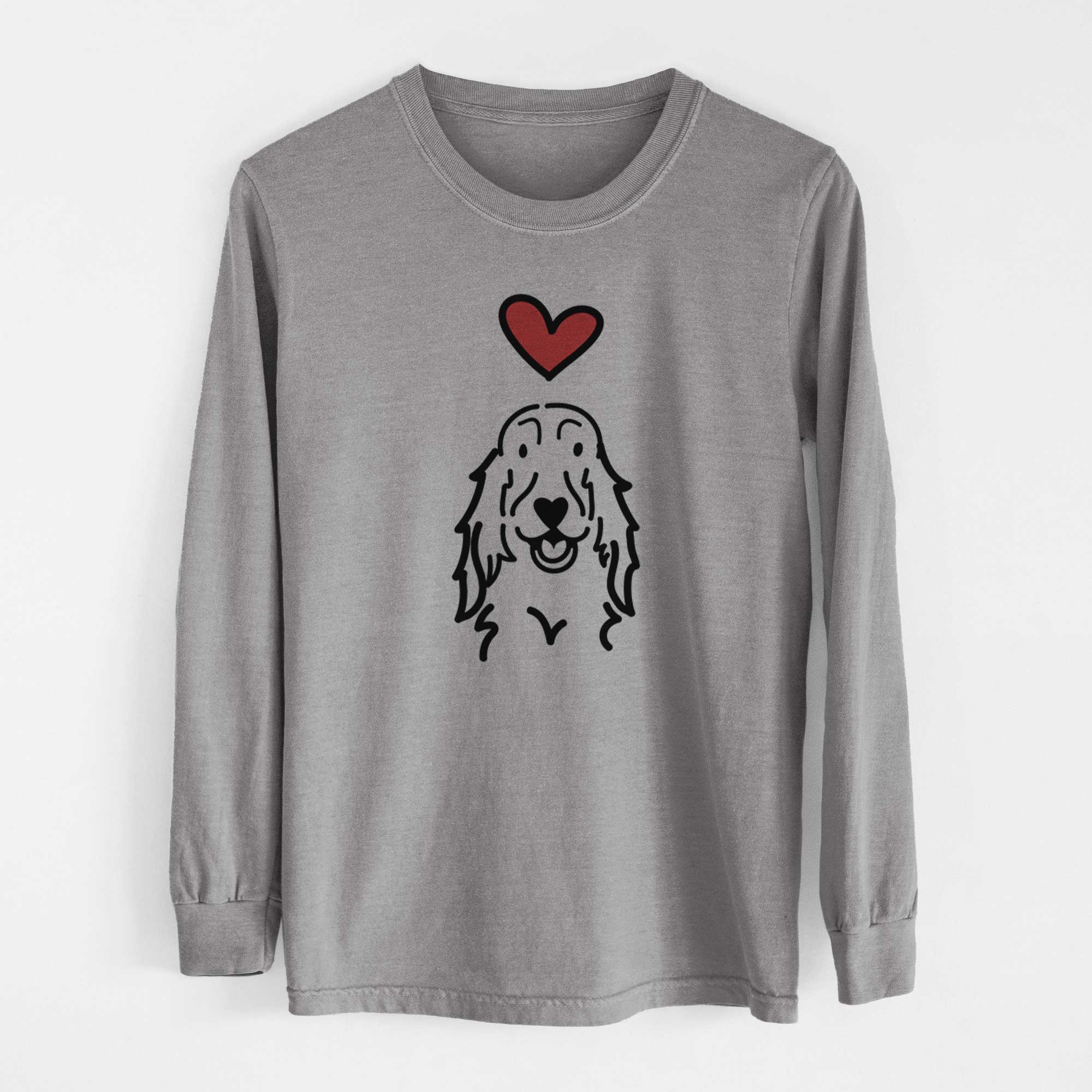 Love Always Setter - Heavyweight 100% Cotton Long Sleeve