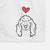 Love Always Irish Setter - Seven - Decorative Hand Towel